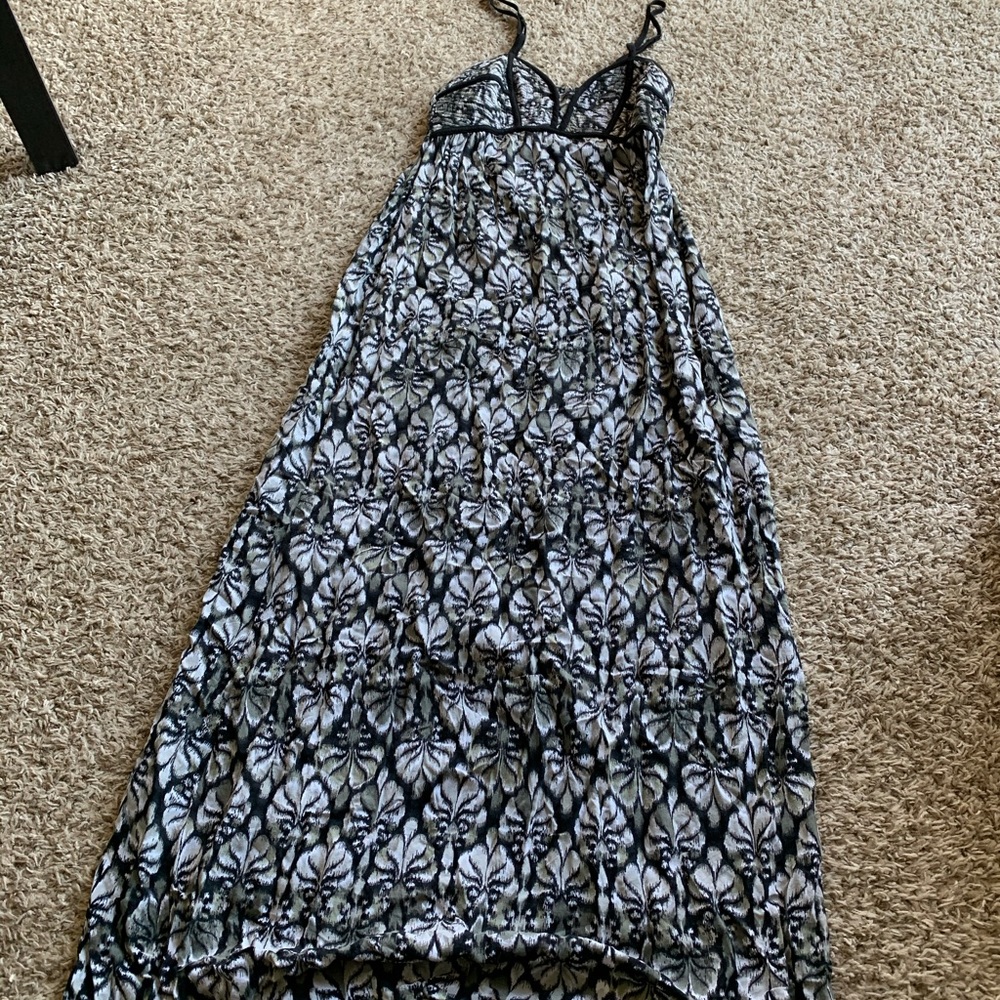 Patterned maxi dress